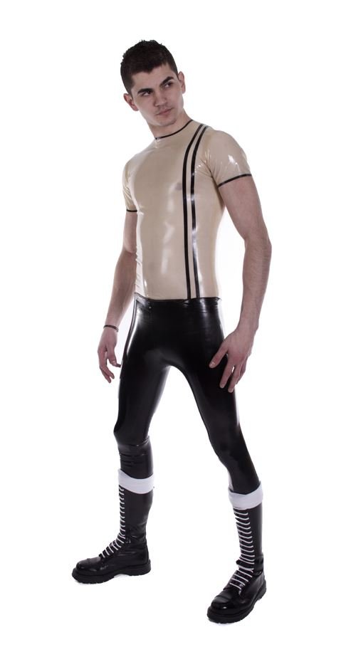 Dual Stripe Short Sleeve T-Shirt // Made to Order from REGULATION.