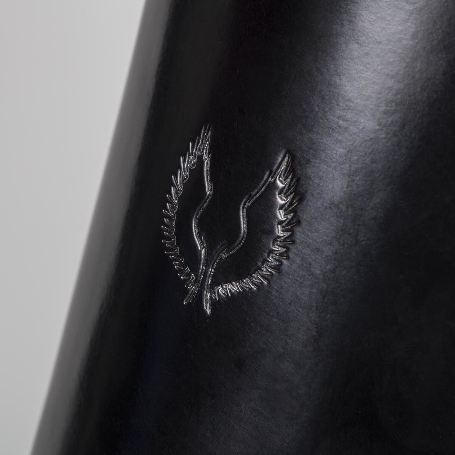 Embossy Leather Biker Boots from Embossy.