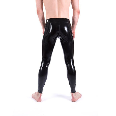 Fitted Rubber Leggings, All-round Zip // Made to Order from REGULATION.