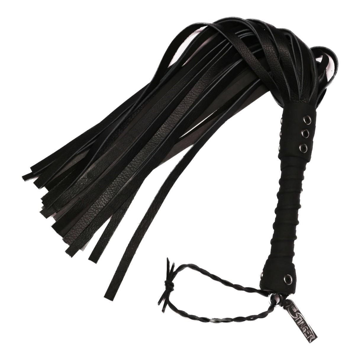 Full Size Flogger, Thunder Stinger, Pro Grip from Bare Leatherworks.