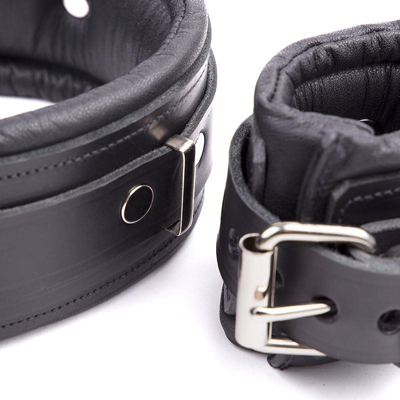 Heavy Leather Hogtie Set from Fetters.