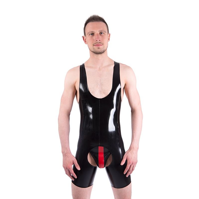 Silicone muscular body suit black, Hobbies & Toys, Toys & Games on