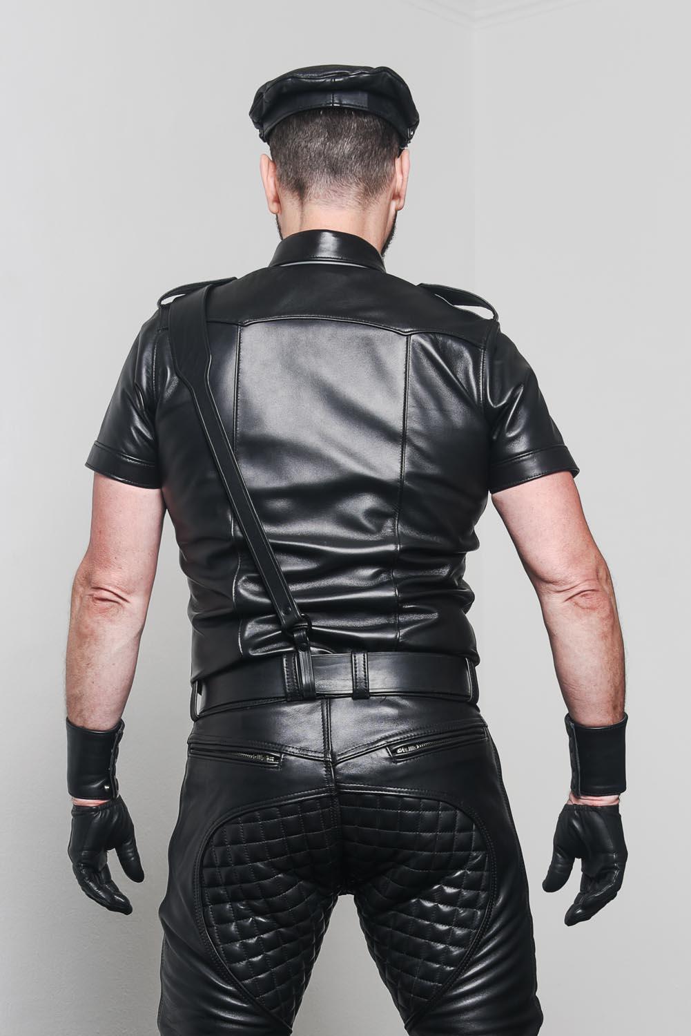 Huxley Leather Shirt from Rufstok.