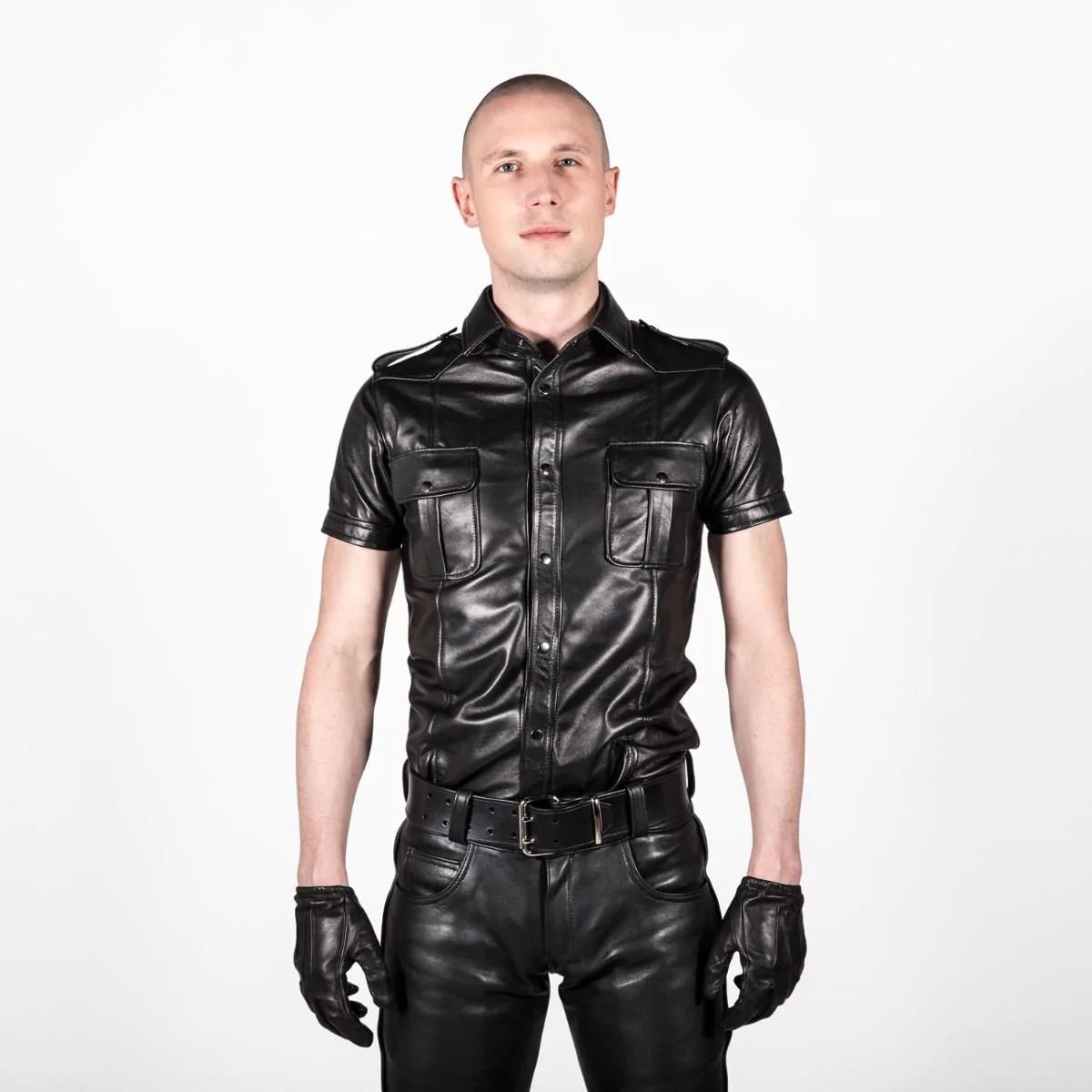 Huxley Leather Shirt from Rufstok.