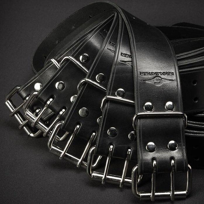 Leather Bondage Belts, Set of 5 from Mr S Leather.