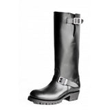 Leather Engineer Boss Biker Boots 18" from Embossy.