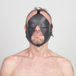 Leather Face Cover - No Eyes from Fetters.