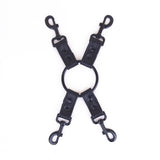 Leather Hog-tie Restraint Strap & Clips from Fetters.