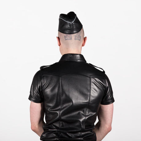 Leather Uniform Forage Cap from Rufstok.