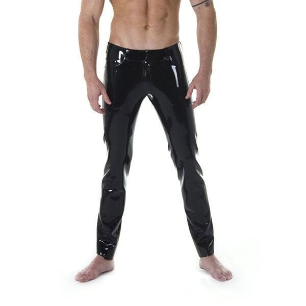 Low-Rise Rubber Jeans from REGULATION.