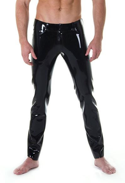 Low-Rise Rubber Jeans from REGULATION.