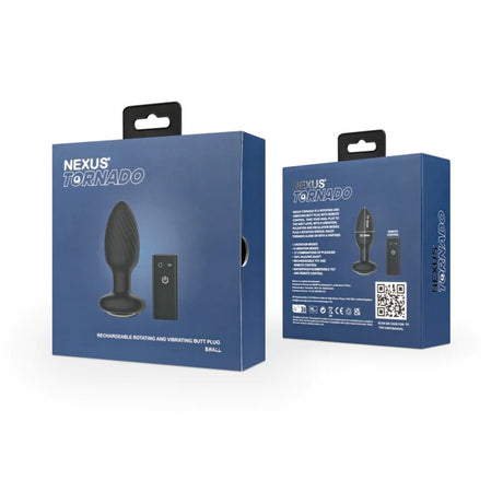 NEXUS Tornado, Remote Controlled Rotating Small Butt Plug from Nexus.