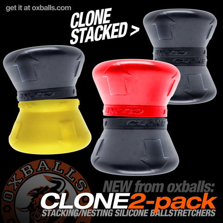 Oxballs Clone Duo, Black/Red from Oxballs.