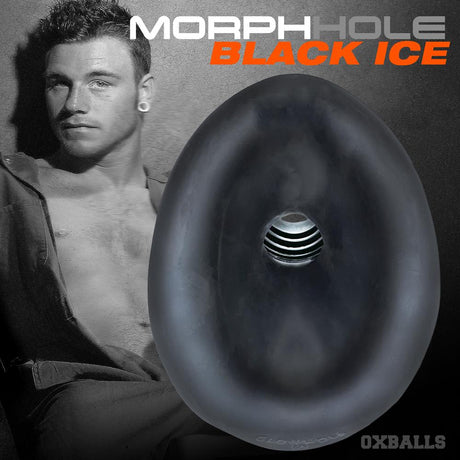 OXBALLS Morphhole, Gaper Plug, Black Ice from Oxballs.