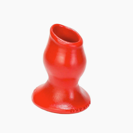 OXBALLS Pig Hole, Tunnel Butt Plug, Red from Oxballs.