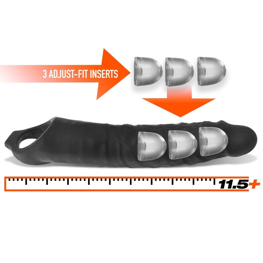 OXBALLS Snake, Cock Sheath, Black Ice from Oxballs.