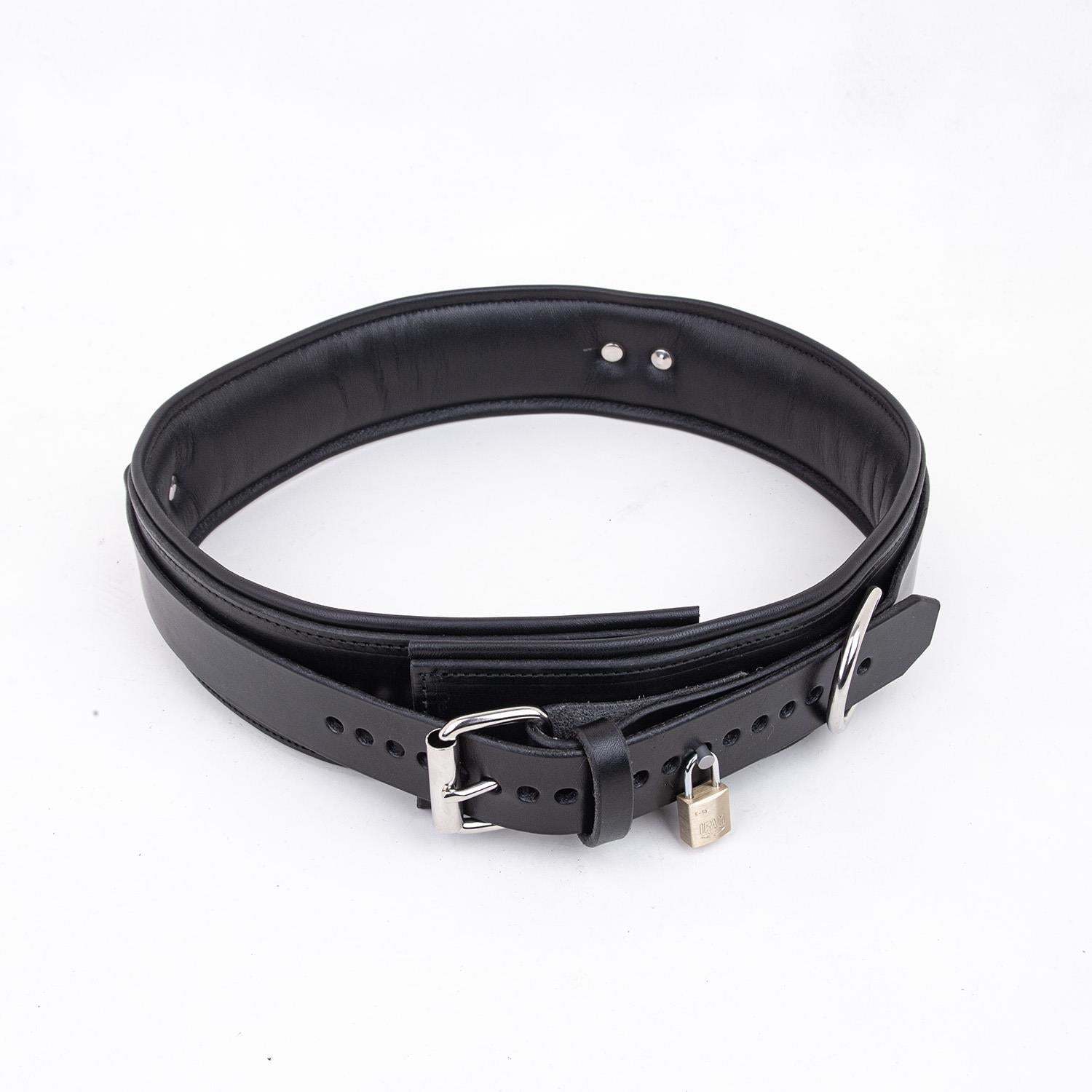Padded Leather Waist Belt from Fetters.