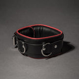 Piped Leather Collar from Fetters.