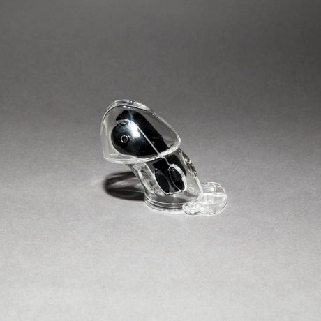 Pubic Enemy No 3, Electro Chastity Cage from Mystim.