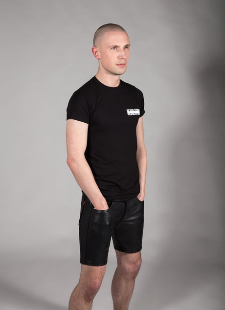 REGULATION Cotton Tee #19, Black from REGULATION.