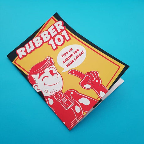 Rubber 101, Mini Zine from James Newland Illustration.