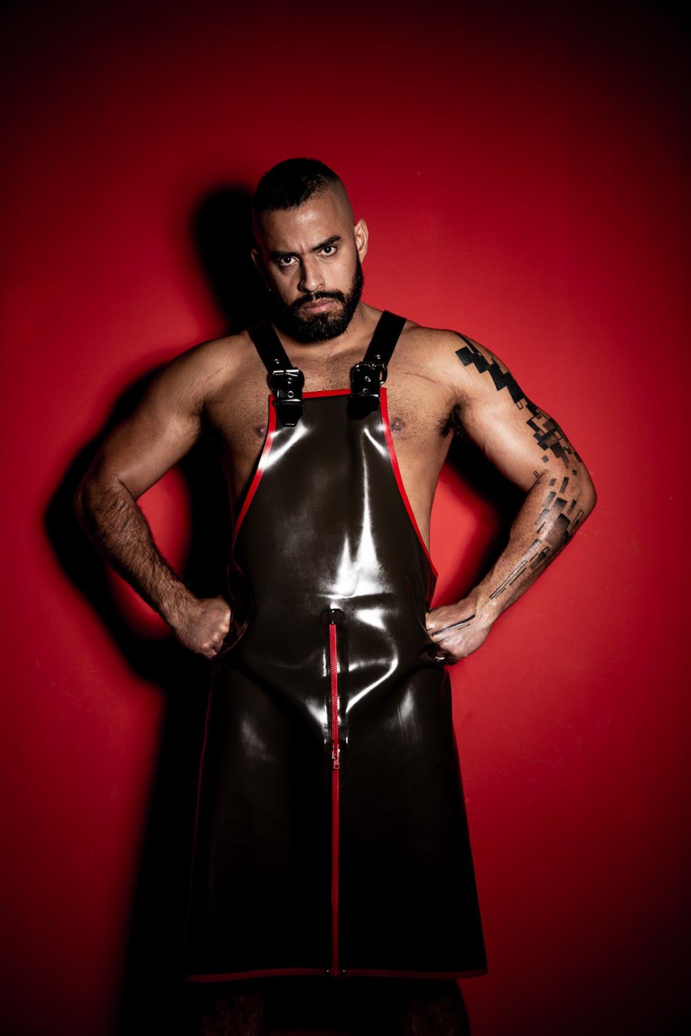 Rubber Apron, Harness Back from REGULATION.