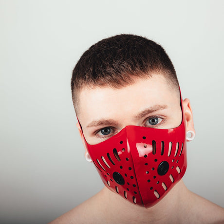 Rubber Bike Mask // Made to Order from REGULATION.