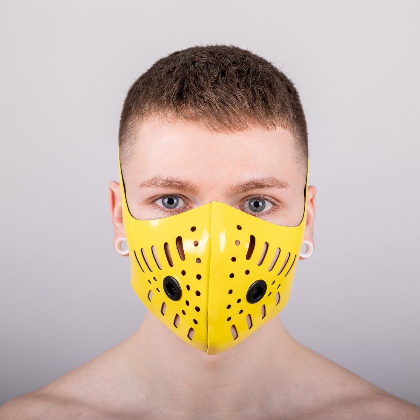 Rubber Bike Mask // Made to Order from REGULATION.