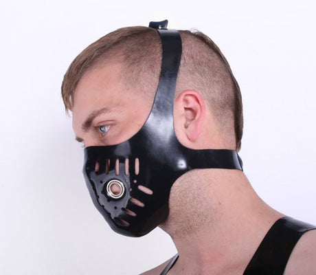 Rubber Bike Mask // Made to Order from REGULATION.