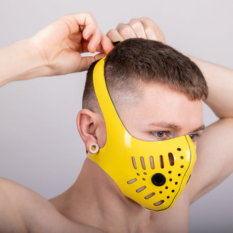 Rubber Bike Mask // Made to Order from REGULATION.