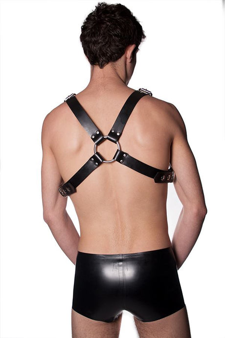 Rubber Upper Body Harness from REGULATION.