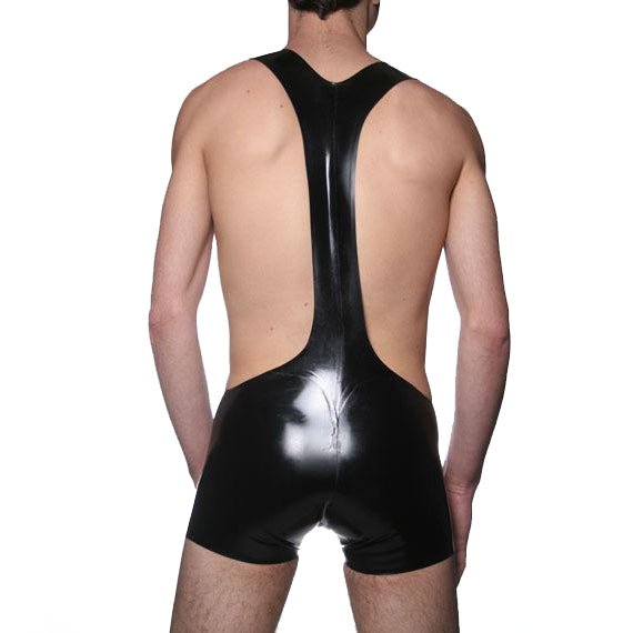 Rubber Wrestling Suit, Black from REGULATION.