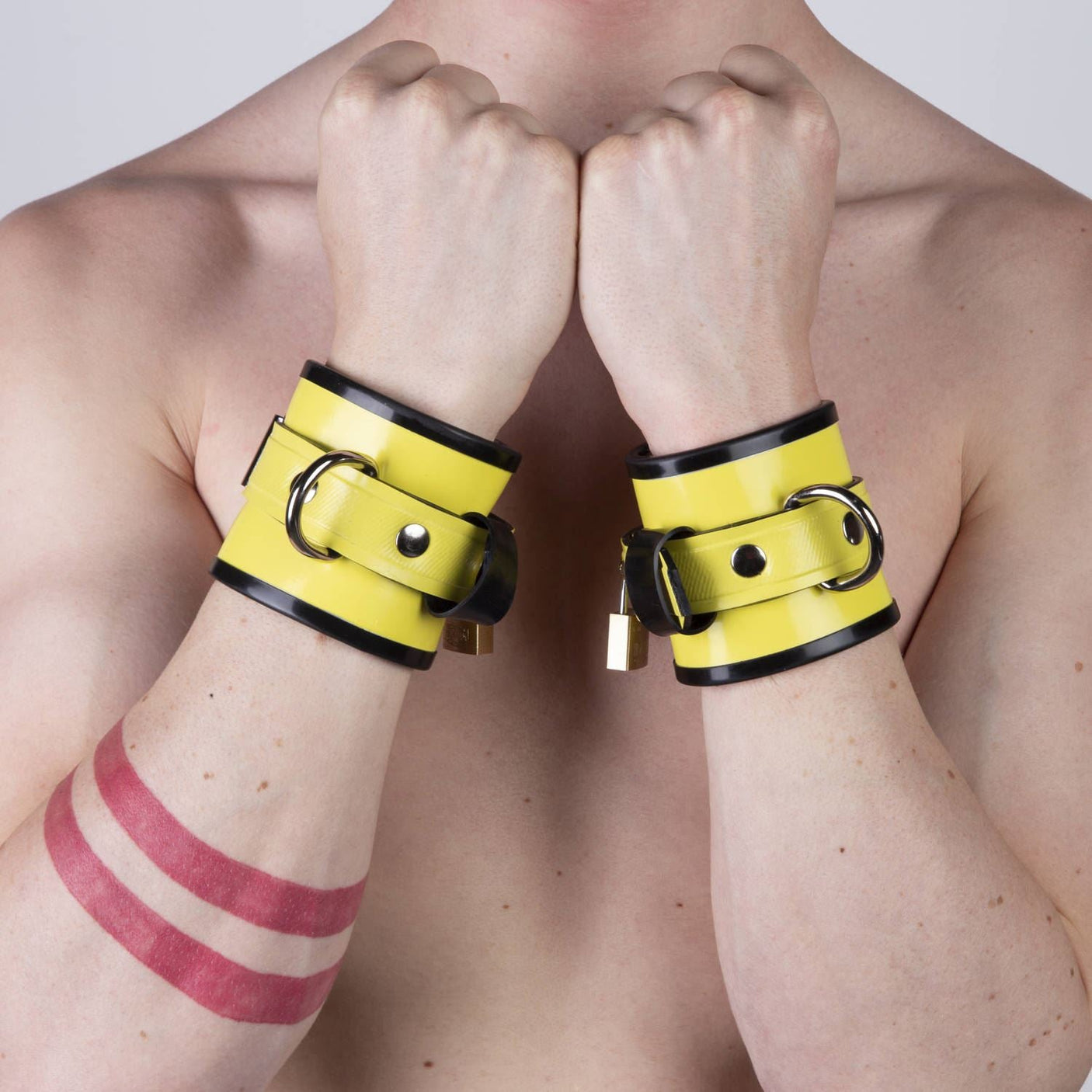 Rubber Wrist Restraints // Made to Order from REGULATION.