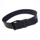 Rufstok 2" Leather Belt, Double Prong from Rufstok.