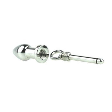 Screw Shut Anal Tunnel Plug, Stainless Steel from REGULATION.