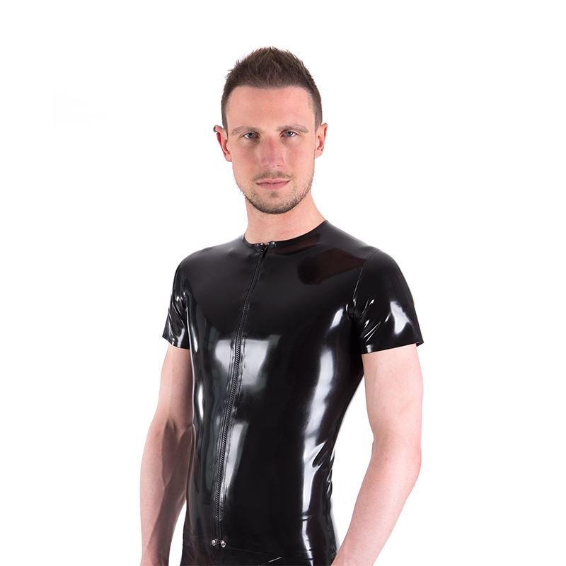 Short Sleeve Rubber T-Shirt, Front Zip from REGULATION.