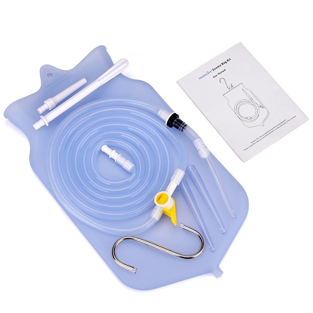 Silicone Enema Bag Kit from Hailicare.