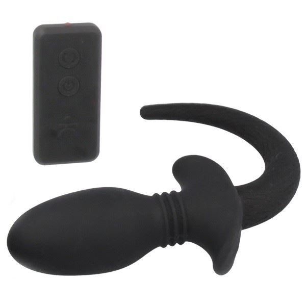 Silicone Puppy Tail Pro, Remote Control, L from Titus.