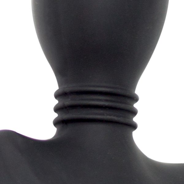 Silicone Ribbed Butt Plug, Small from Titus.