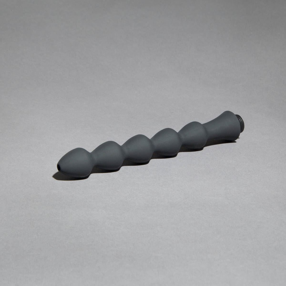 Silicone Showershot & Enema Attachment, Ribbed from xPlayx.
