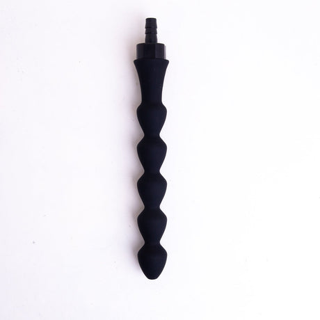 Silicone Showershot & Enema Attachment, Ribbed from xPlayx.