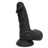 Silicone Suction Dildo, 6" from Titus.