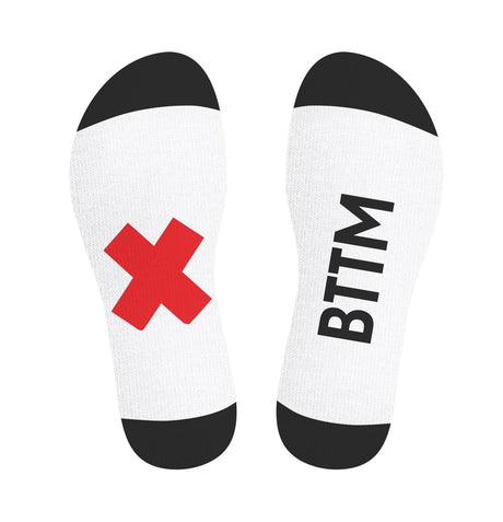 SNEAKXX "BTTM" Skater Socks from SneakXX.