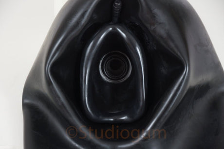 Studio Gum Heavy Rubber Anaesthesia Mask, Black, No Eyes, Size 41 from Studio Gum.