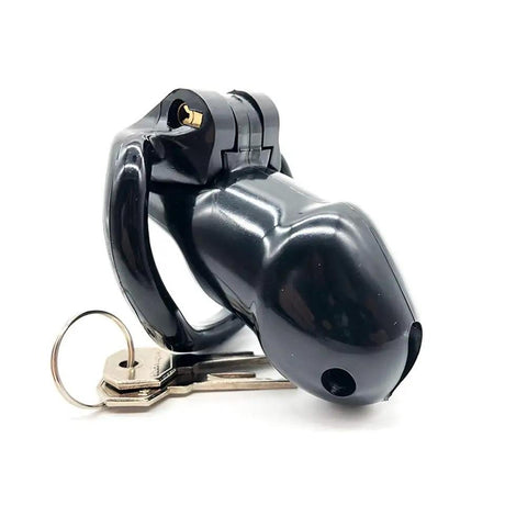 Sub Trainer, Chastity Cage, Black from SM Domain.