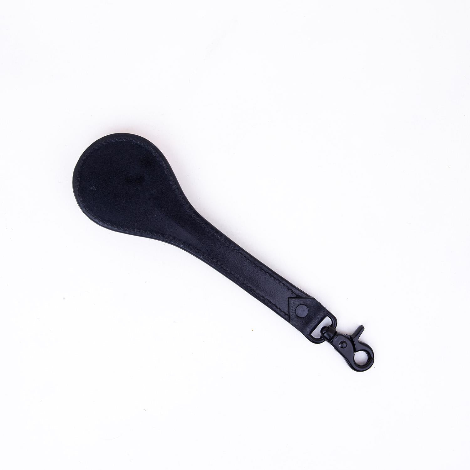 The Claw - Studded Ballbuster Paddle, Black & Red from Fetters.