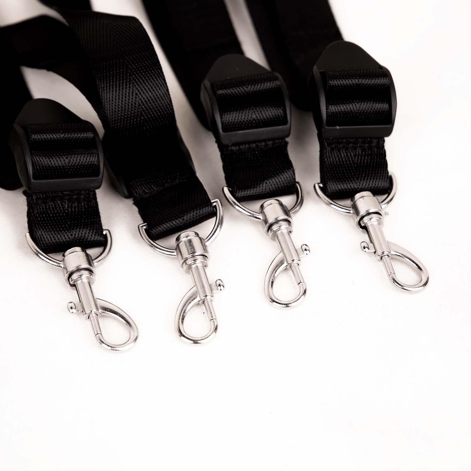 Under The Bed Restraint Kit - Black from SM Domain.