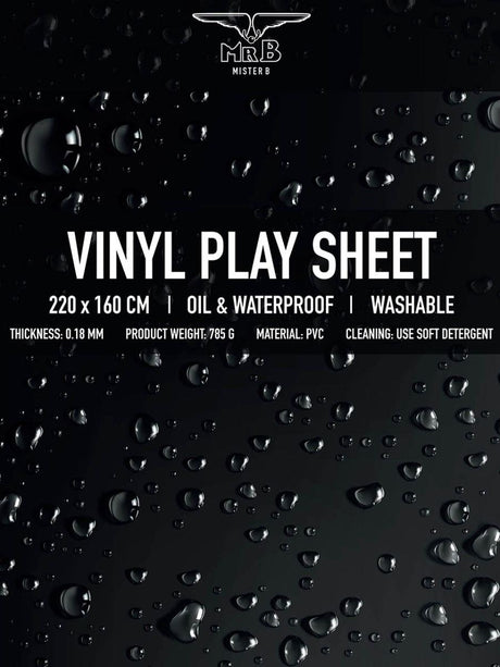 Vinyl Playsheet, 220cm x 160cm from Mister B.