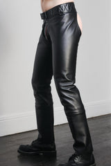 Vonderwald Leather Chaps, Slim Fit // Made to Order from Rufstok.